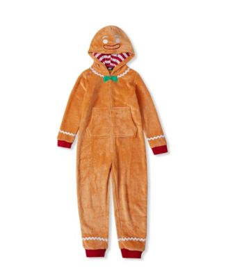 Little Girls Plush Holiday Onesie
