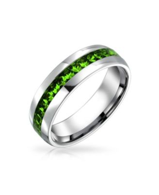 Women's Crystal Eternity Band Channel Set Ring