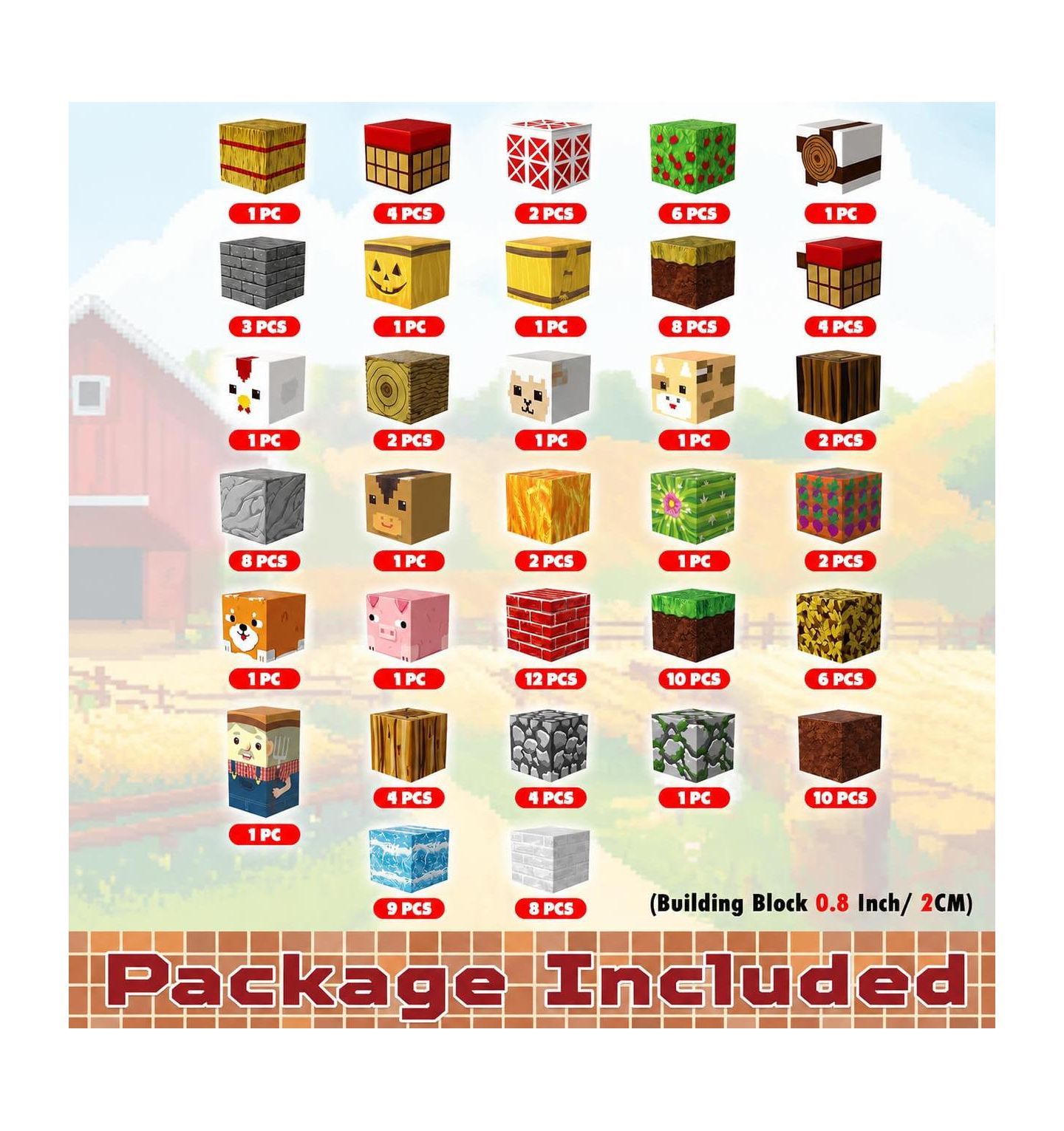 Детские конструкторы GNUADZ 120-Piece Magnetic Building Blocks, Ages 3+, цвет: Разноцветный — фото 2