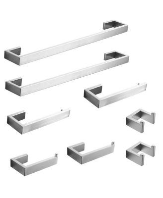8 Piece Bathroom Accessories Hardware Set