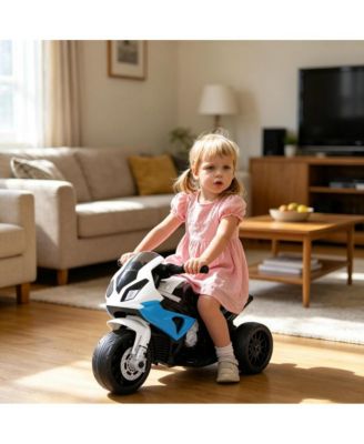Electric Motorcycle, Polypropylene and Steel, BMW Licensed Three-Wheeled Ride-On, 44 lbs, Ages 1+
