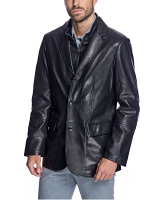 Men's Maximilian Leather Blazer