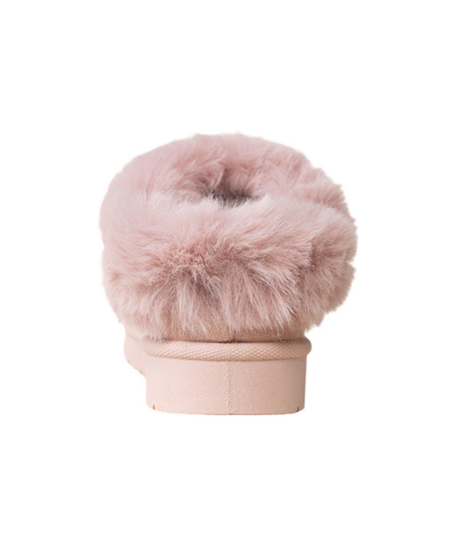 Тапочки Bebe Cozy Clog with Pearl Bow Faux Fur Lining для девочек, цвет: Пудровый — фото 5