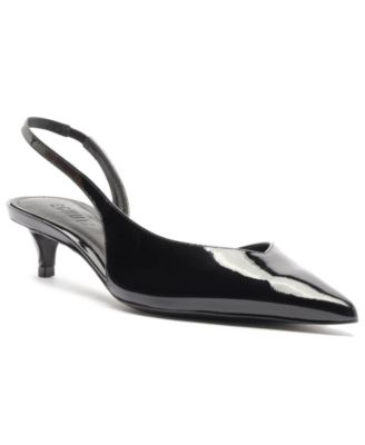 Women's Alessia Low Slingback Kitten Heel Pointed Toe Pumps