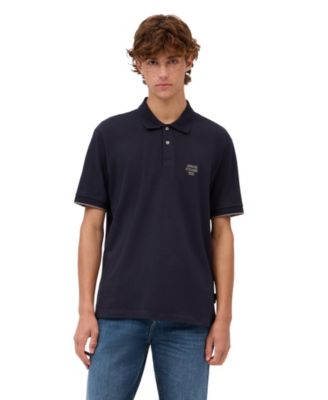 Men's Cotton Pique Point Collar Polo Shirt