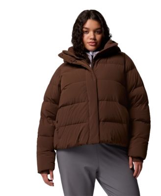 Plus Size Amaze Puff Hooded Jacket