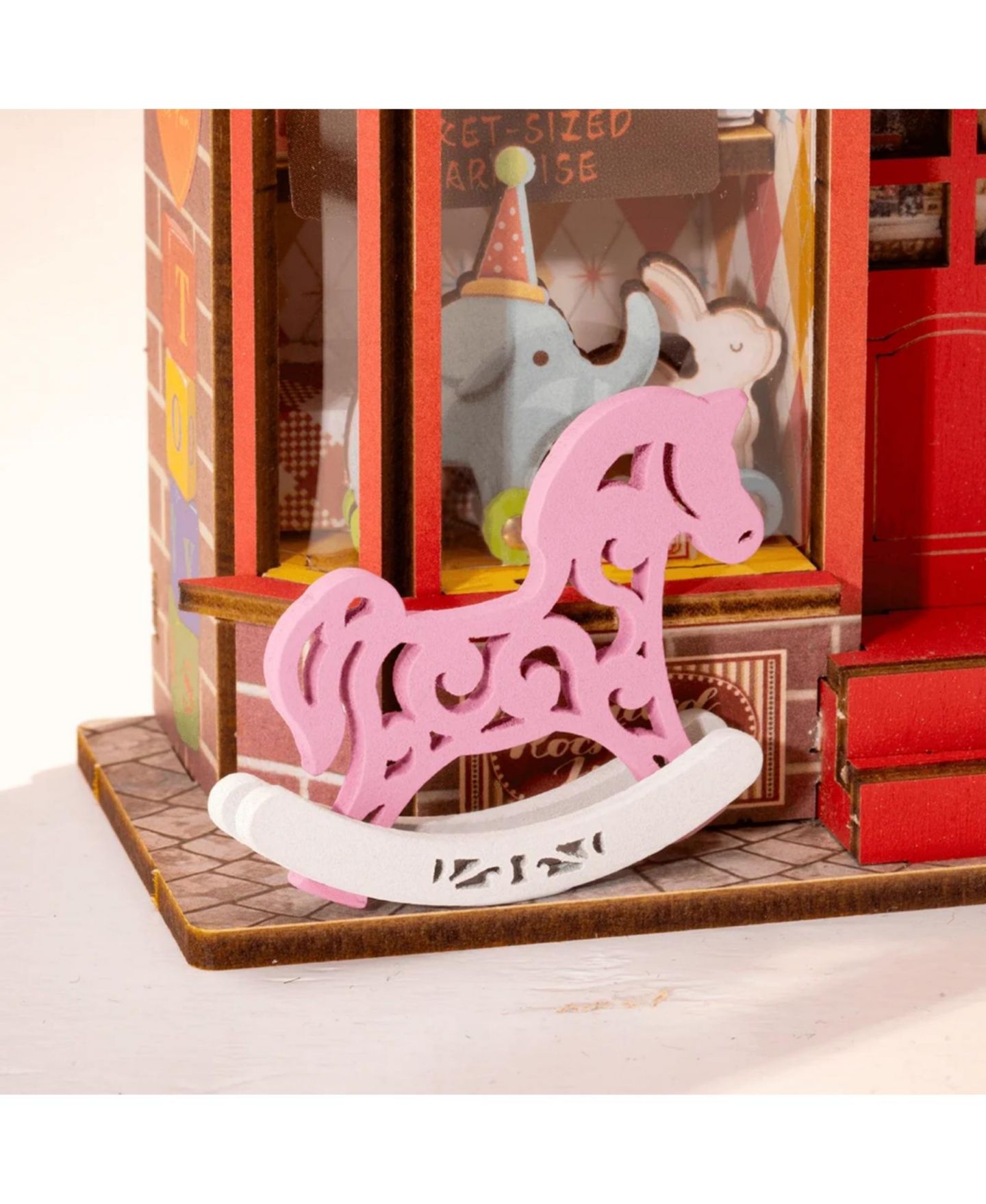 Детский конструктор Robotime Whimsy Toy Shop 3D Wooden Puzzle Building Set, Ages 14+ — фото 3