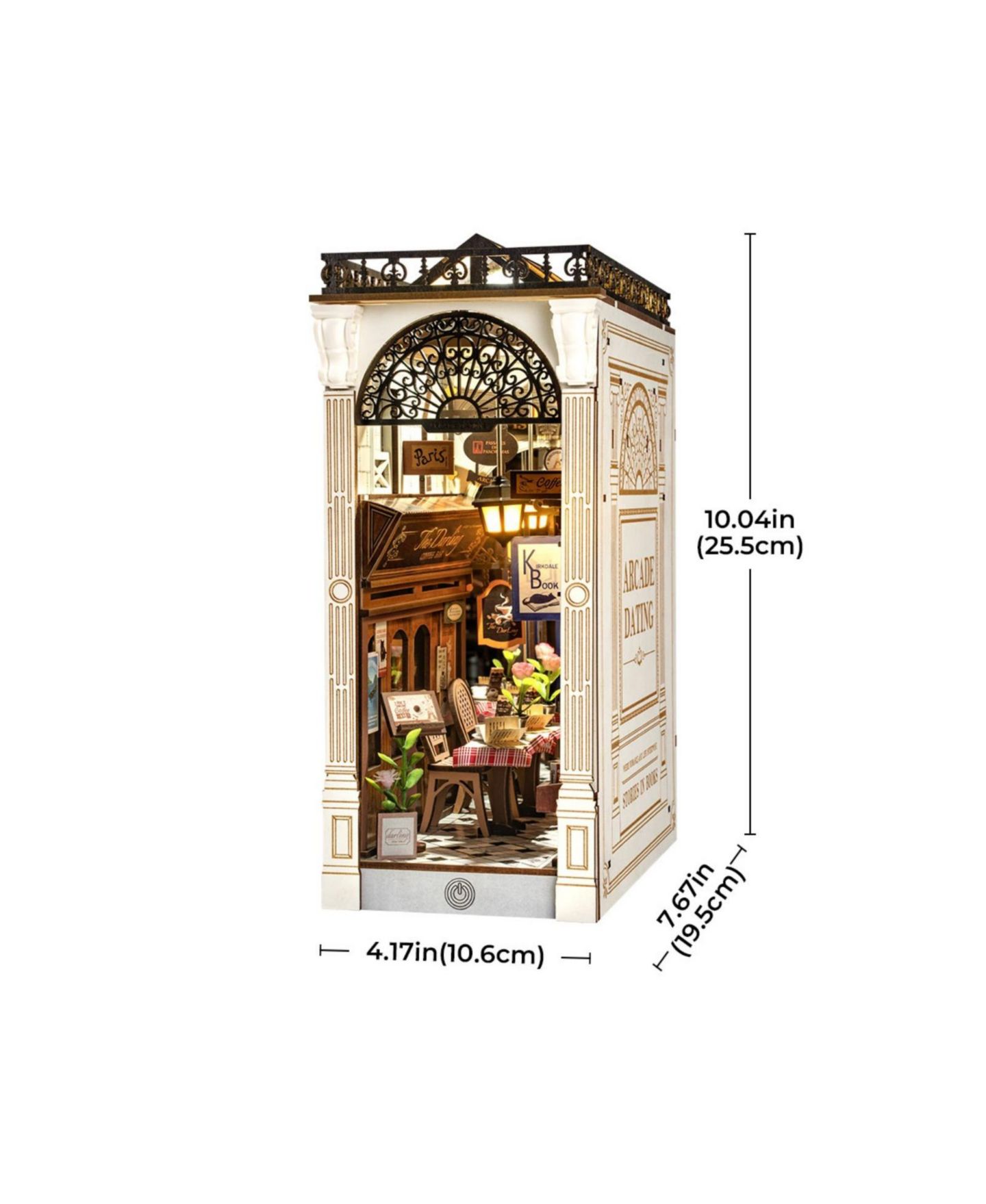Детские конструкторы Robotime Book Nook Kit Wooden Building Set, Ages 14+ — фото 4