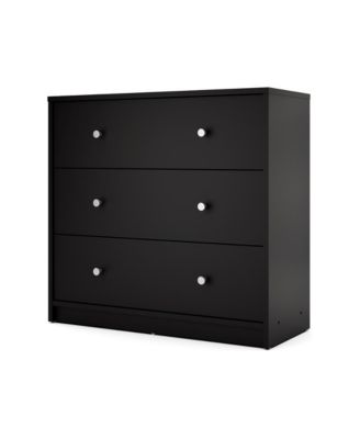 3 Drawer Dresser - Compact Small Chest of Drawers for Bedrooms