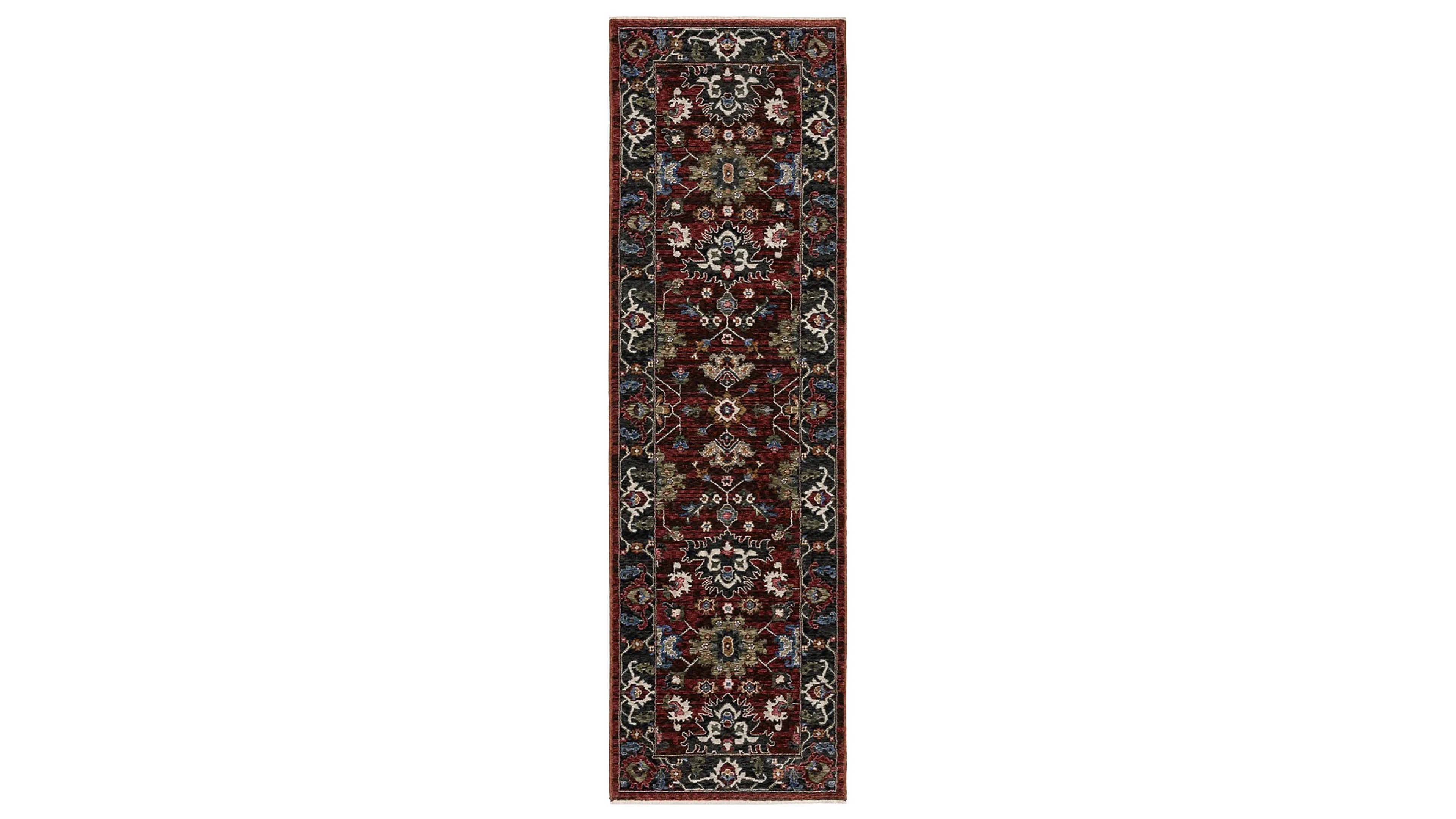 Oriental Weavers Hastings HA03V 2'3x7'6 Runner Area Rug