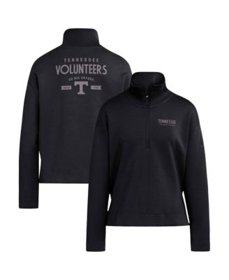 Women's Black Tennessee Volunteers Soft Lux Quarter-Zip Top