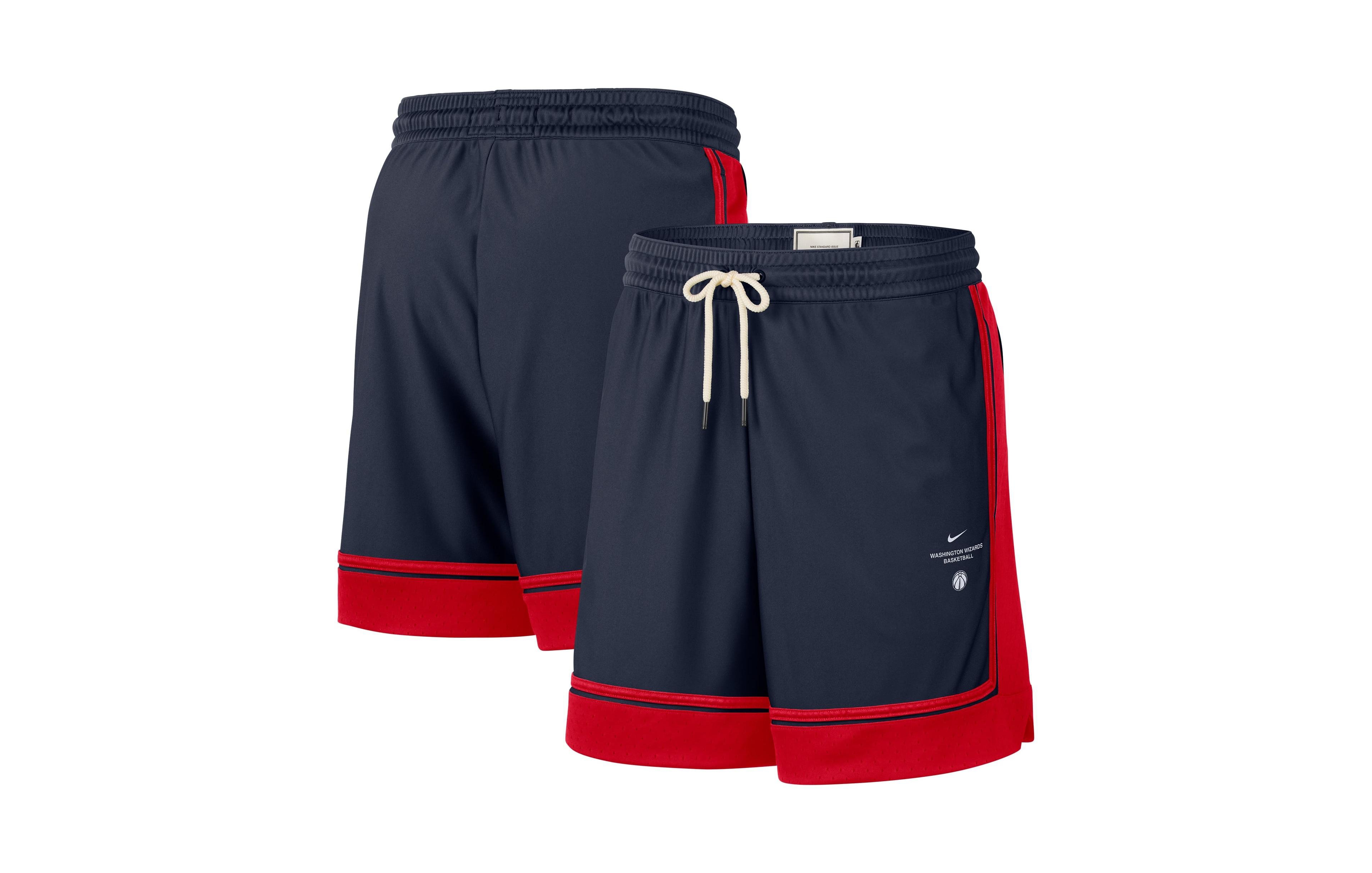 Nike Men's Navy Washington Wizards 2026 Standard Issue Pre-Game Pro Shorts