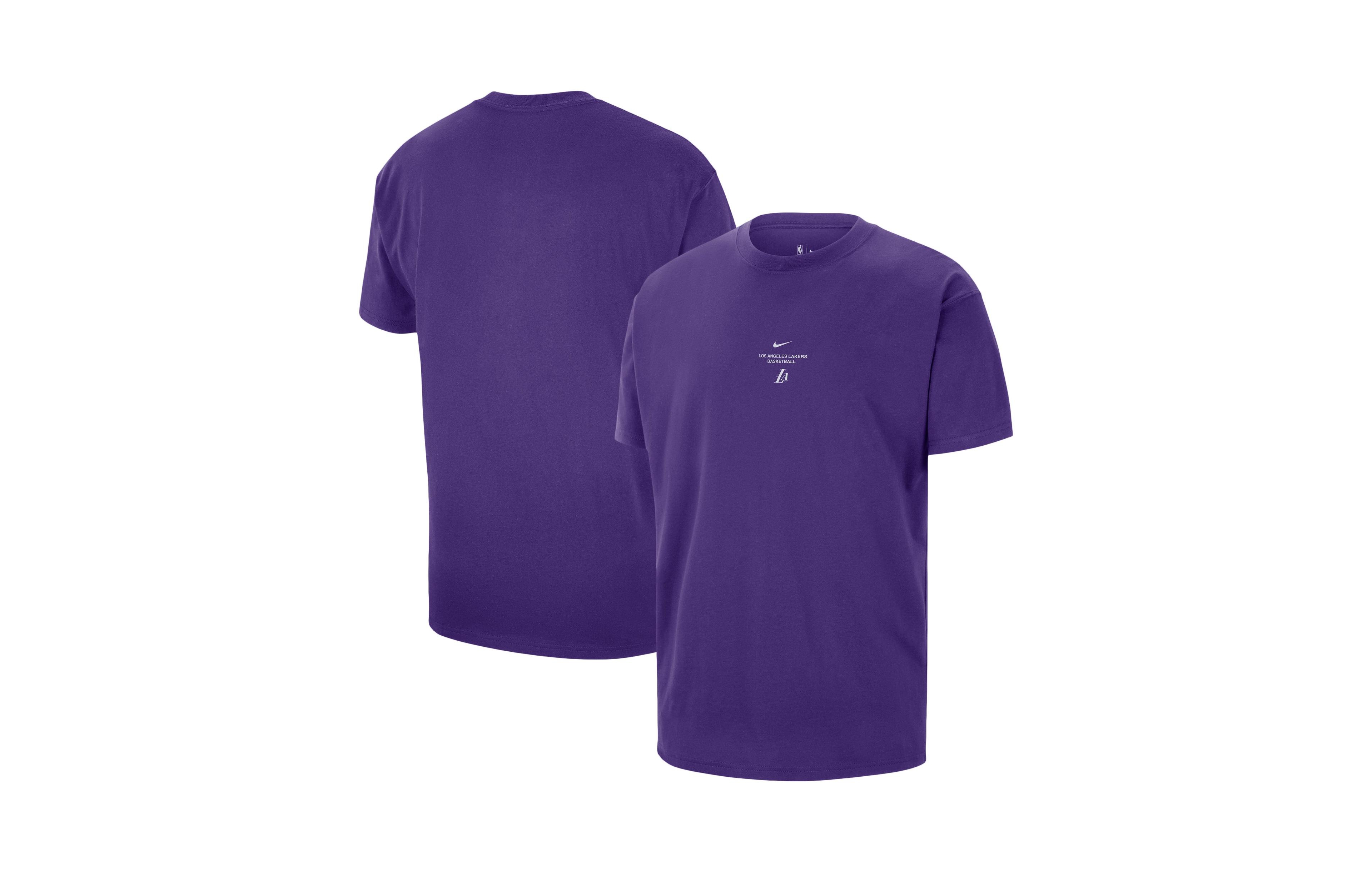 Nike Men's Purple Los Angeles Lakers 2026 Standard Issue Practice T-Shirt