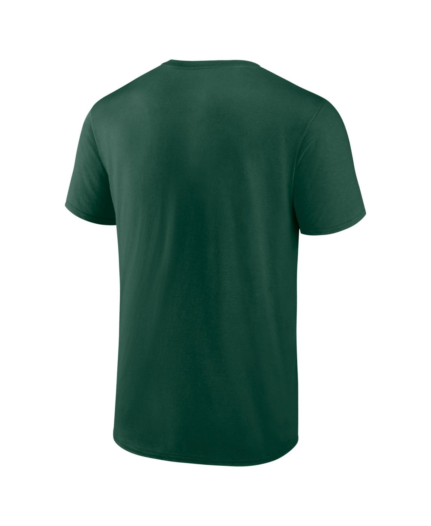 Мужская футболка Logo Athletic Hunter Green Milwaukee Bucks Wordmark — фото 3