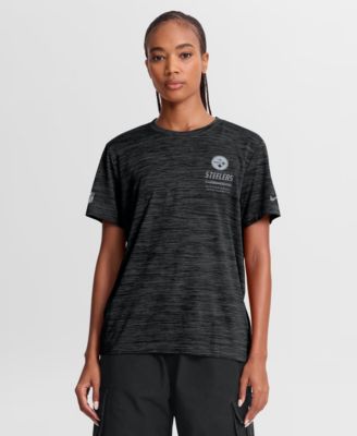 Women's Black Pittsburgh Steelers Sideline Velocity Dri-FIT T-Shirt