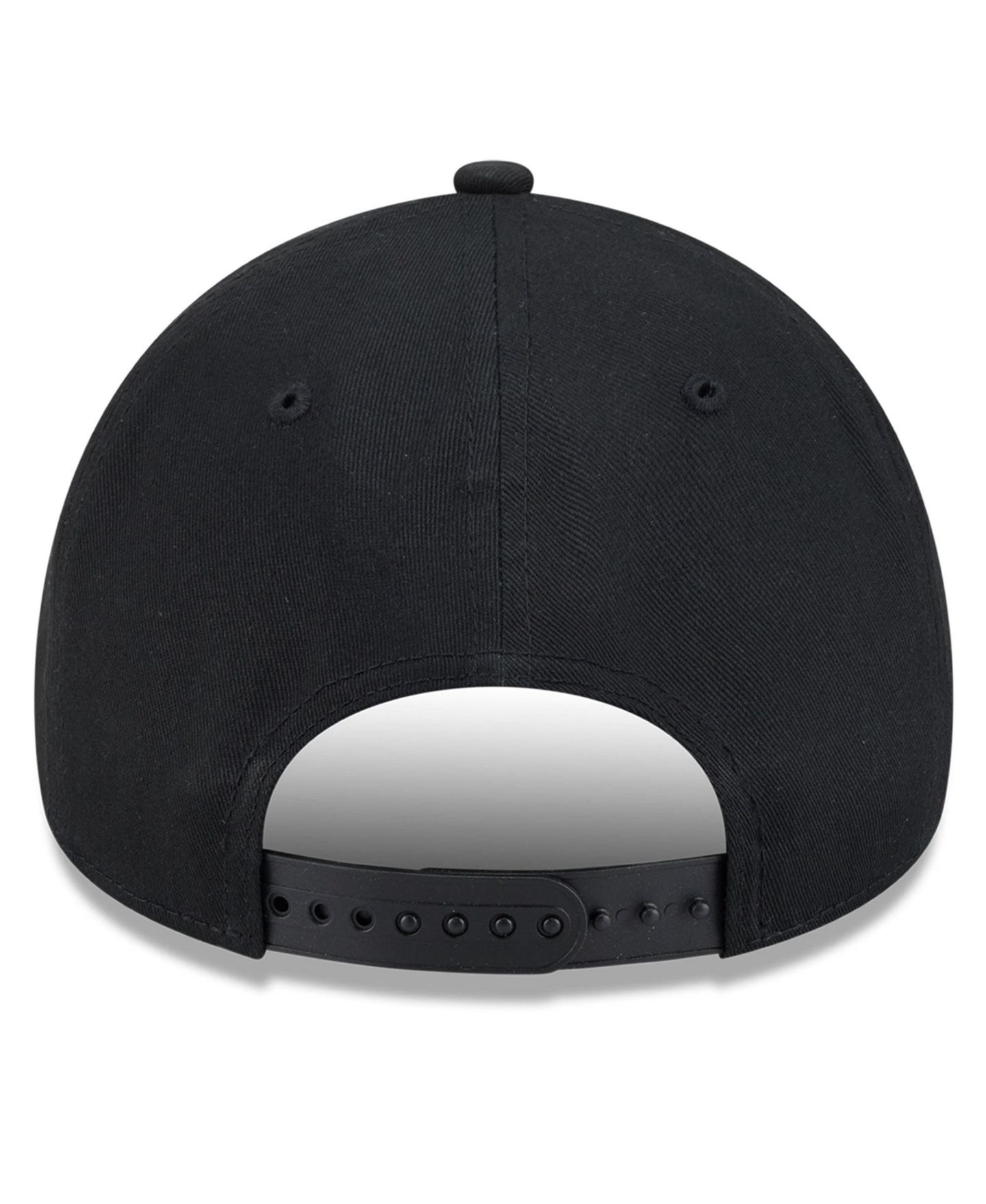 Кепка New Era Black New York Knicks Pastel Logo A-Frame 9FORTY Adjustable Hat — фото 4