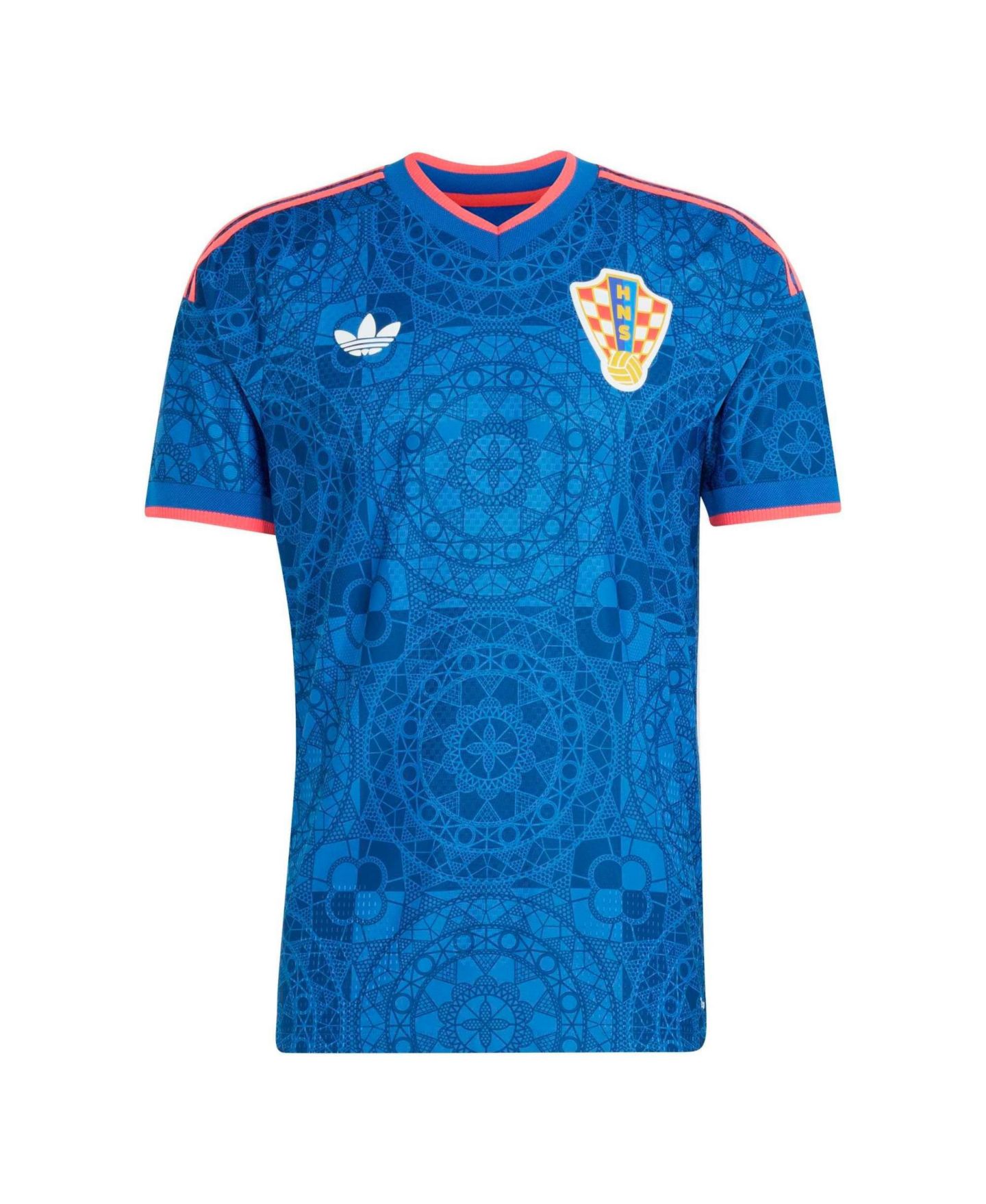 Мужской топ adidas Blue Croatia National Team 2027 Away On-Field Authentic Jersey — фото 4