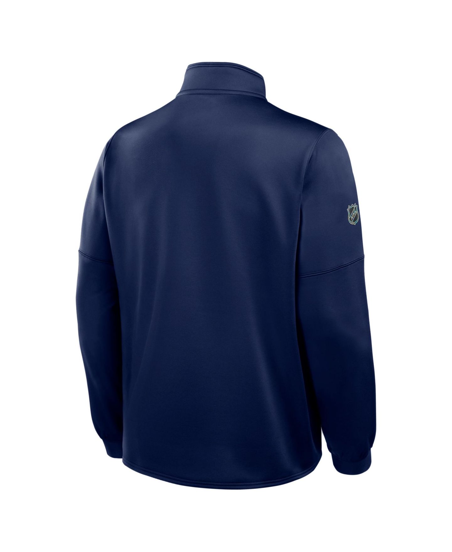 Мужская куртка Fanatics Navy New York Rangers Authentic Pro Rink Fleece Full-Zip — фото 4