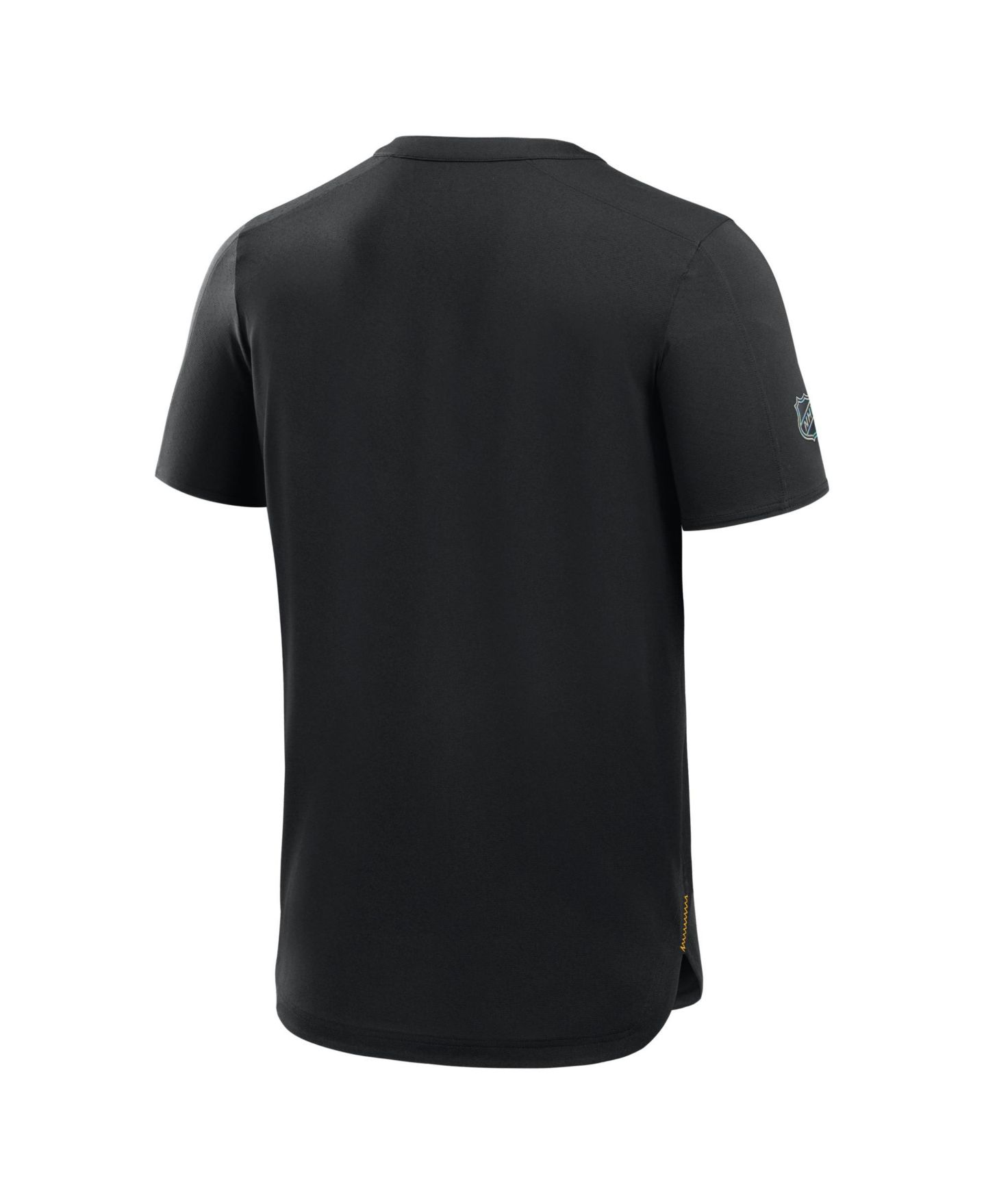 Мужская футболка Fanatics Black Boston Bruins Authentic Pro Train Performance — фото 4