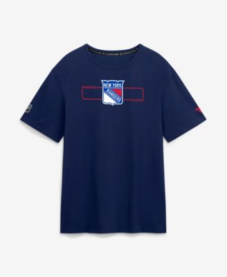 Men's Navy New York Rangers Authentic Pro Primary Logo T-Shirt