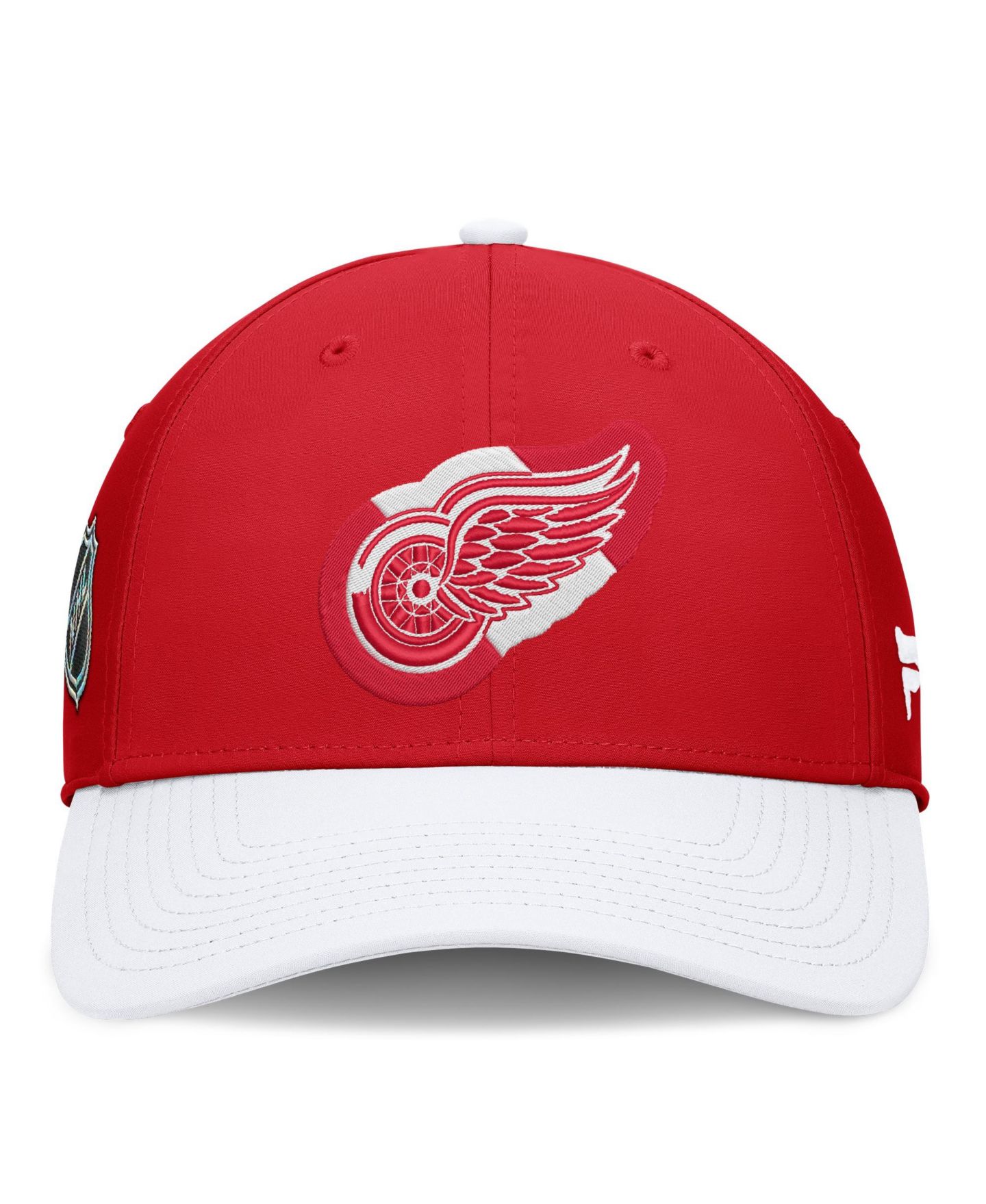 Мужской головной убор Fanatics Red/White Detroit Red Wings Stretch Hat — фото 2