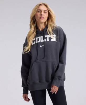 Women's Anthracite Indianapolis Colts 2026 Rivalries Collection Oversized Pullover Hoodie
