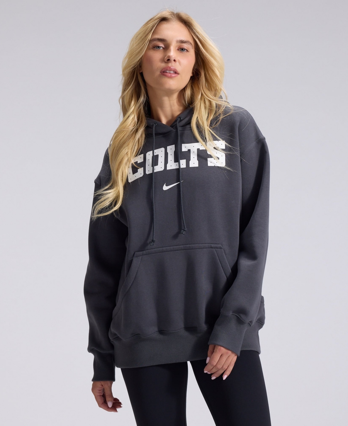 Nike Women's Anthracite Indianapolis Colts 2026 Rivalries Collection Oversized Pullover Hoodie