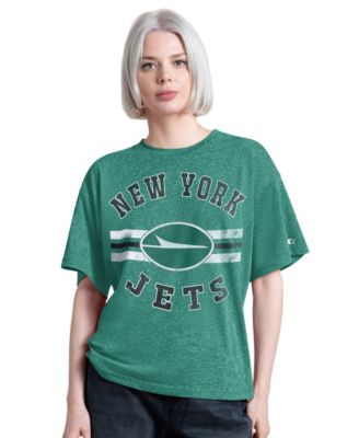 Women's Green New York Jets Jump Shot Boyfriend Tri-Blend T-Shirt