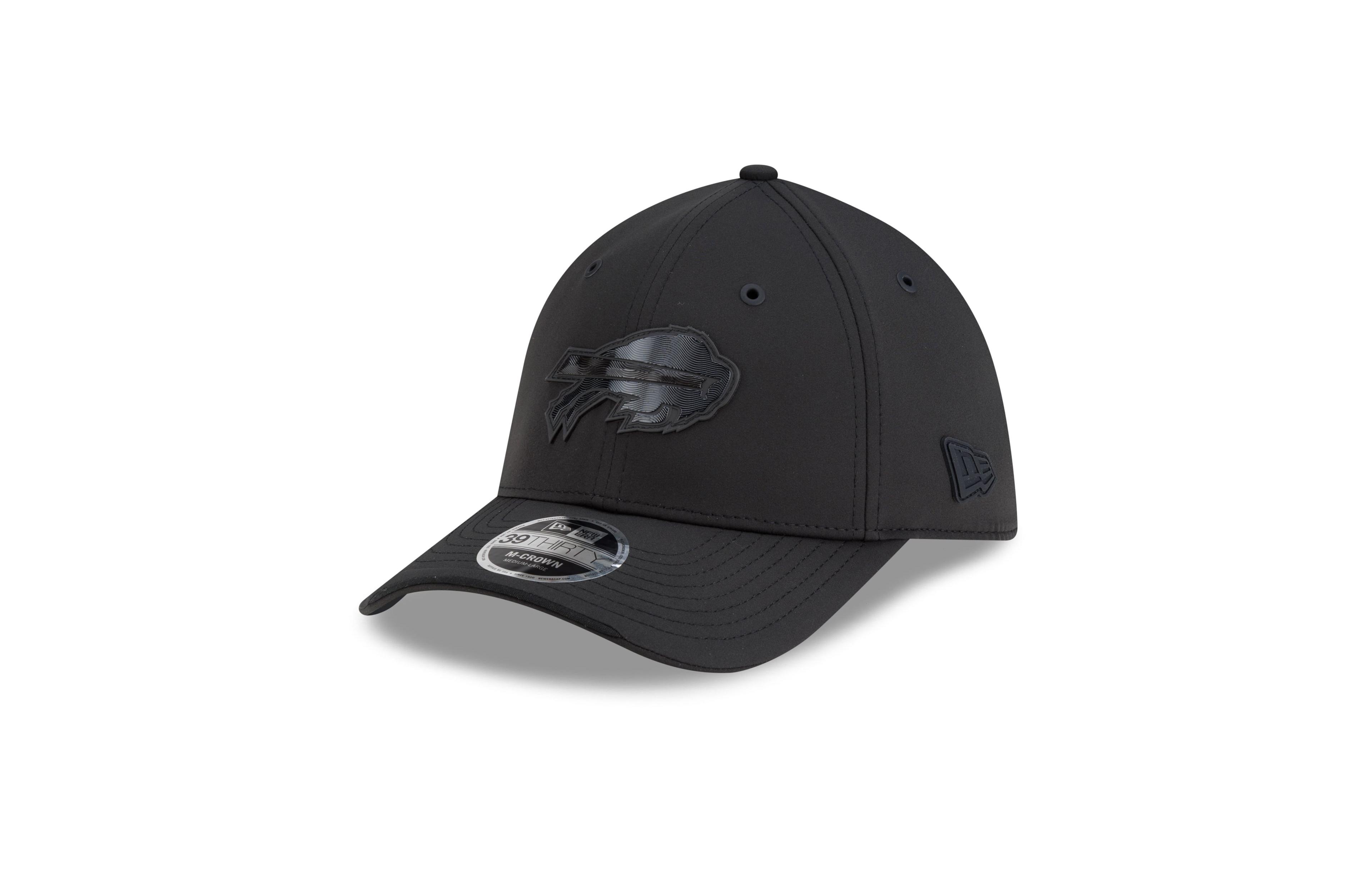 New Era Men's Black Buffalo Bills 2026 Sideline 39THIRTY M-Crown Stretch Hat