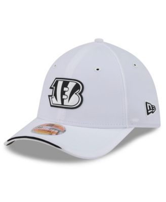 Men's White Cincinnati Bengals 2026 Sideline 39THIRTY M-Crown Flex Hat