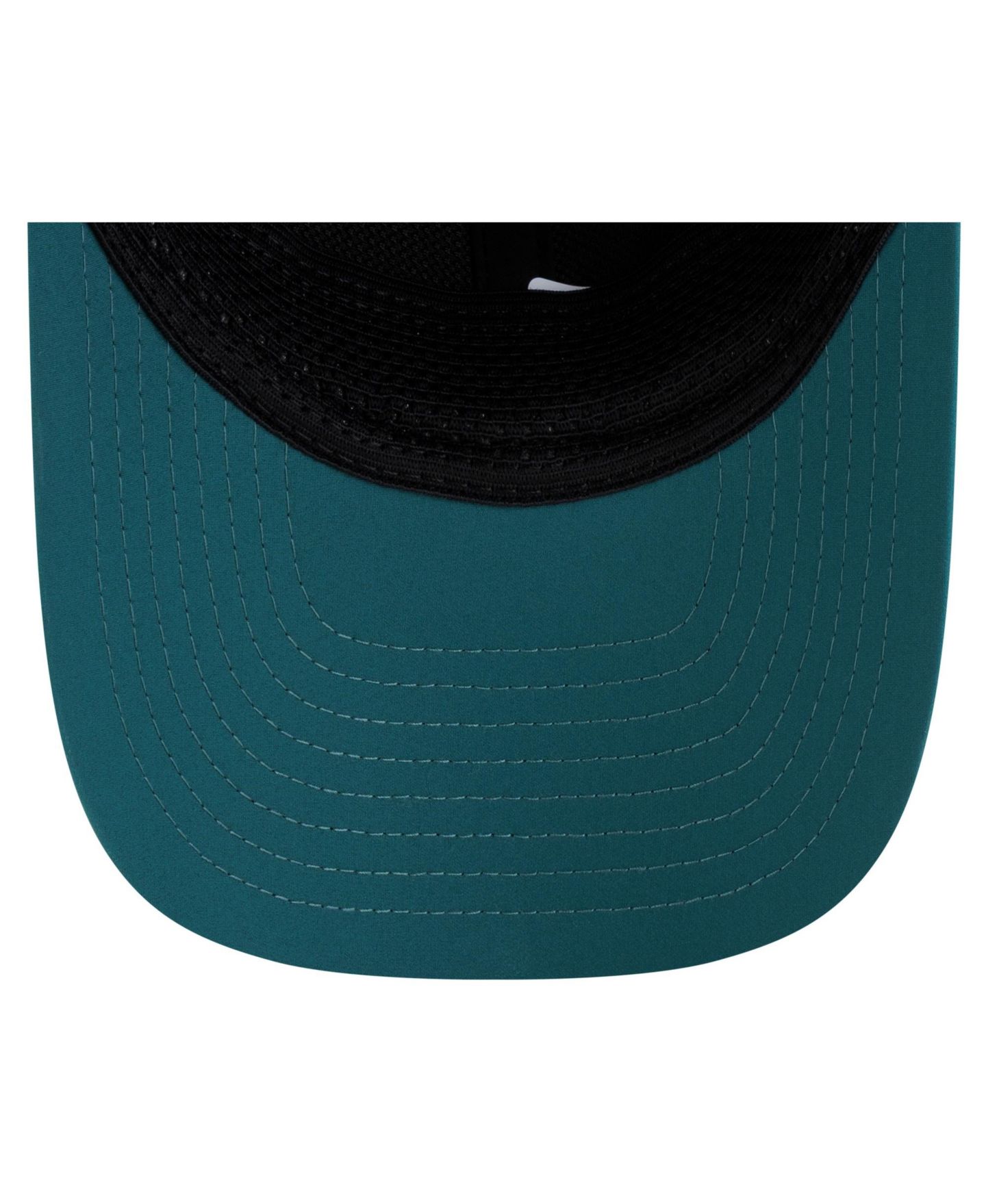 Мужская кепка New Era Midnight Green Philadelphia Eagles 2026 Sideline 39THIRTY M-Crown Flex Hat — фото 5