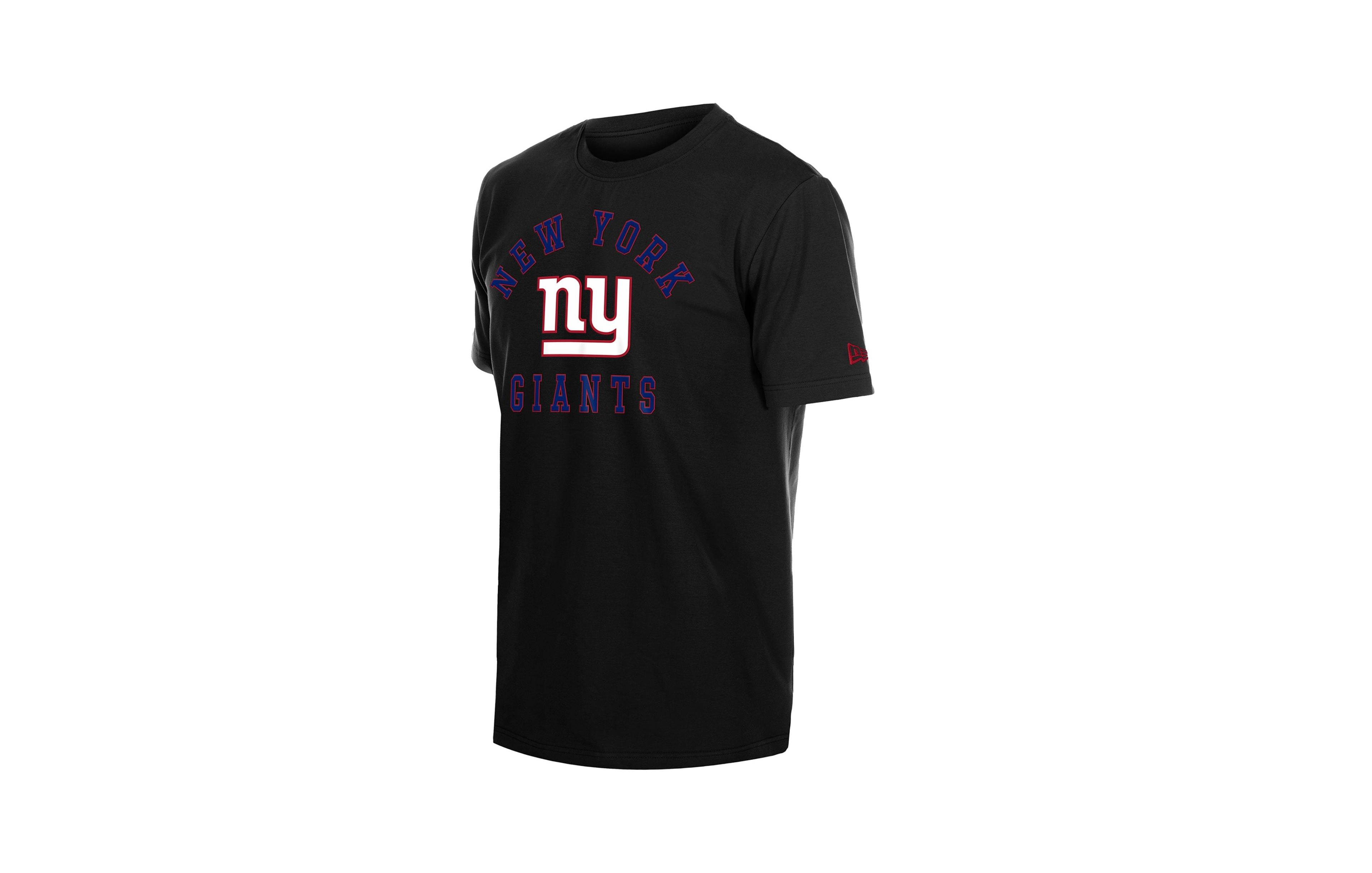 New Era Men's Black York Giants Functional Fandom T-Shirt