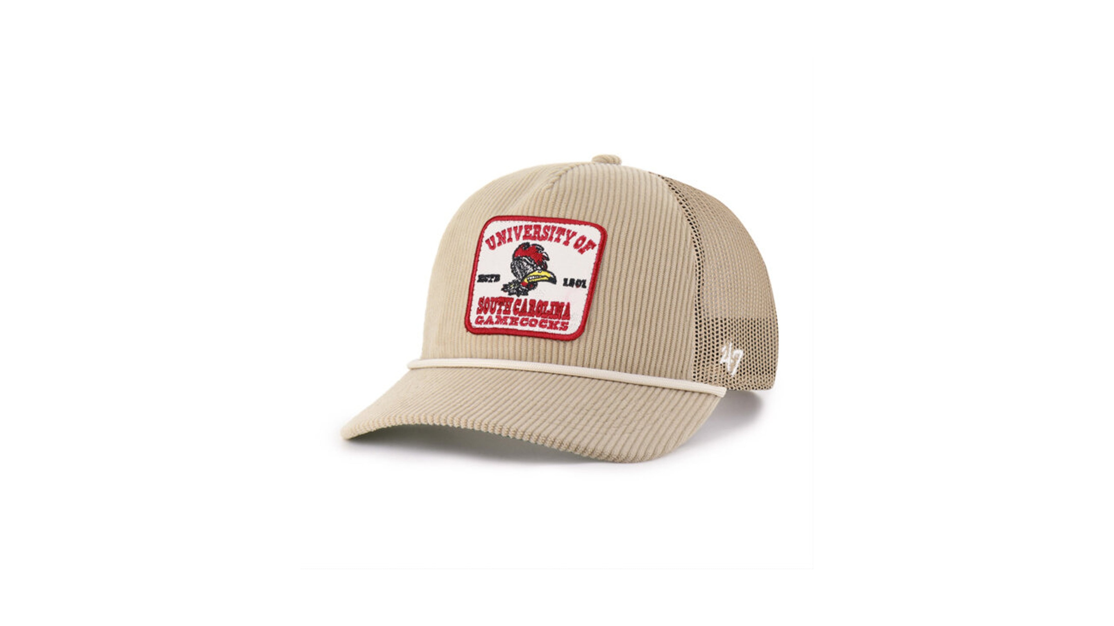 '47 Brand Men's and Women's Khaki South Carolina Gamecocks Cordlandia Hitch Adjustable Hat