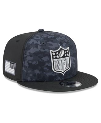 Men's Black NFL 2026 Salute To Service 9FIFTY Snapback Hat