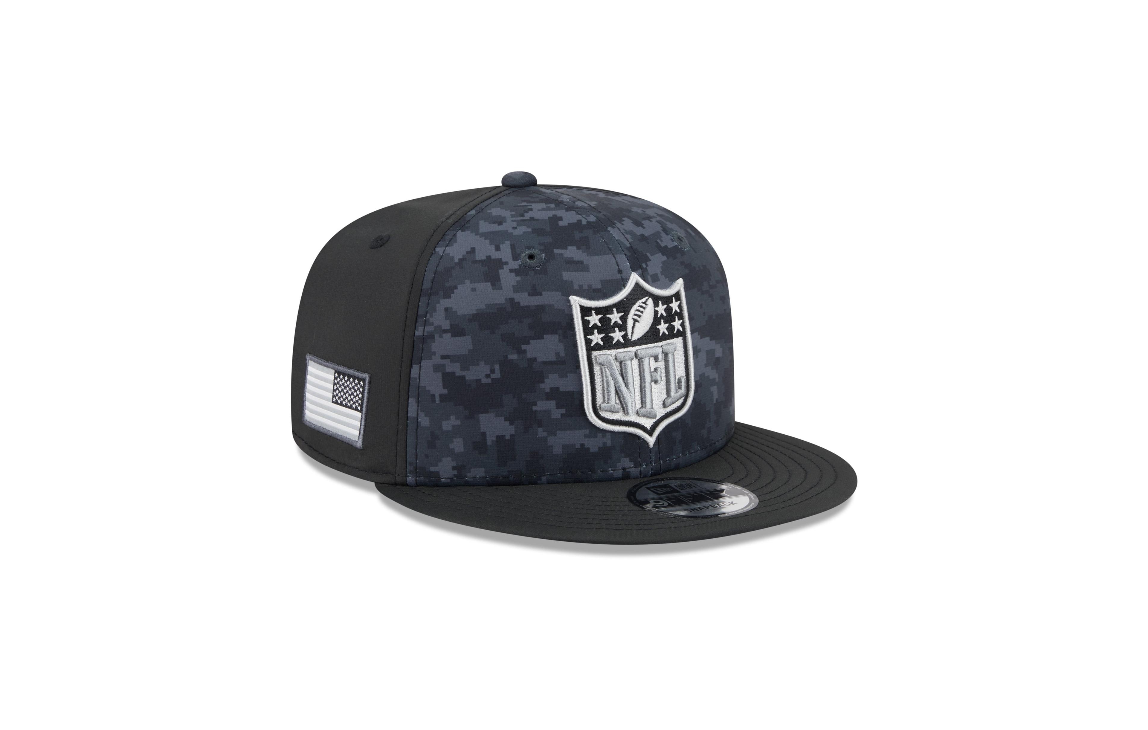 New Era Men's Black Nfl 2026 Salute To Service 9FIFTY Snapback Hat