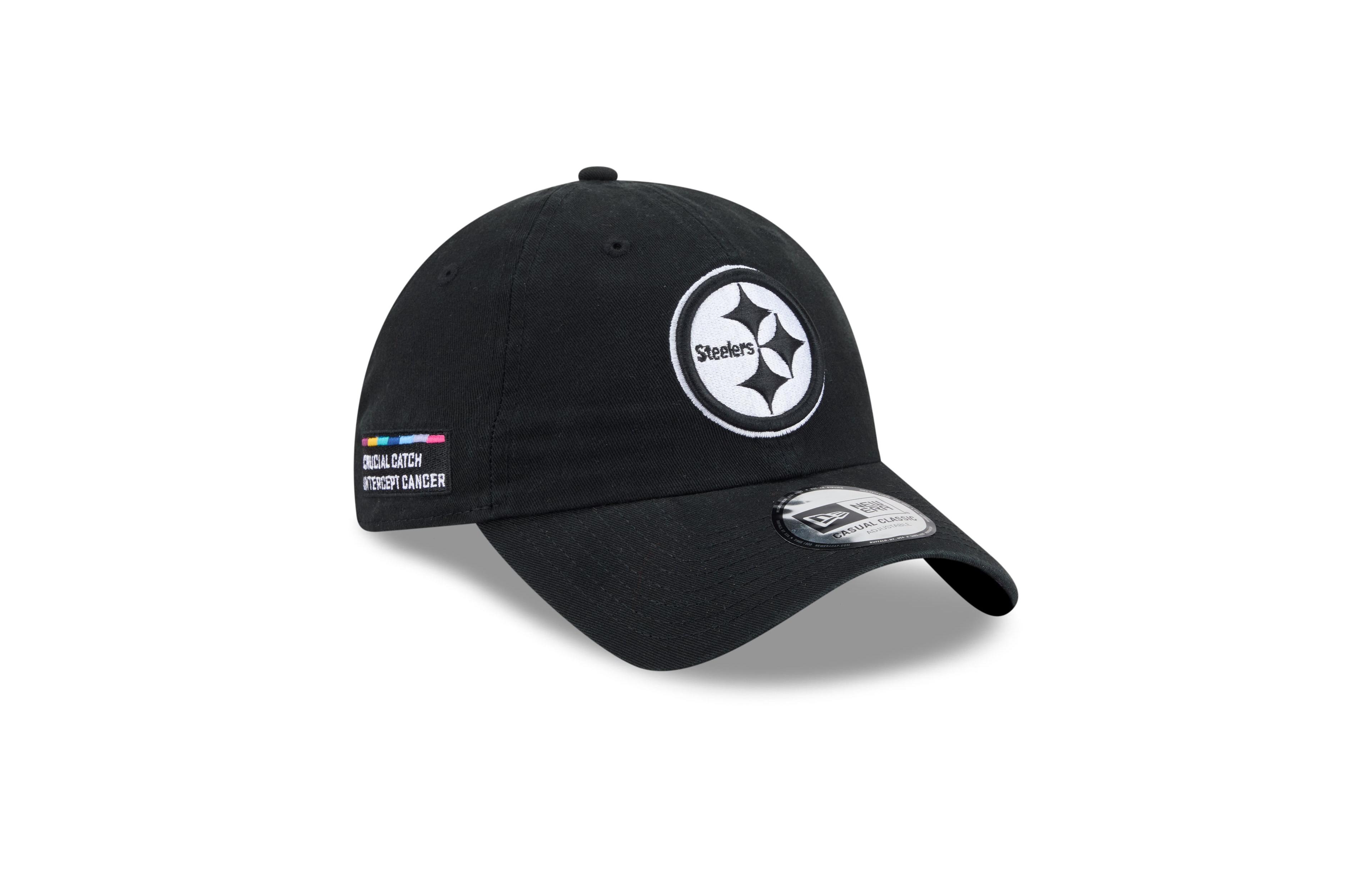 New Era Men's Black Pittsburgh Steelers 2026 Nfl Crucial Catch Casual Classic Adjustable Hat