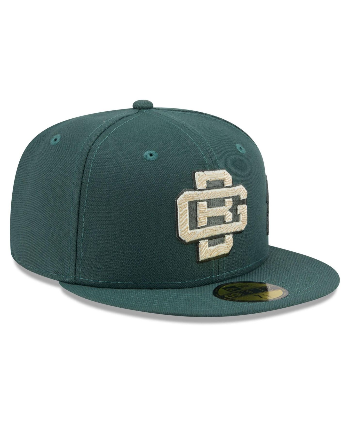 Мужские головные уборы New Era Green Bay Packers 2026 Rivalries Collection Fan Pack Side Script 59FIFTY Fitted Hat — фото 3