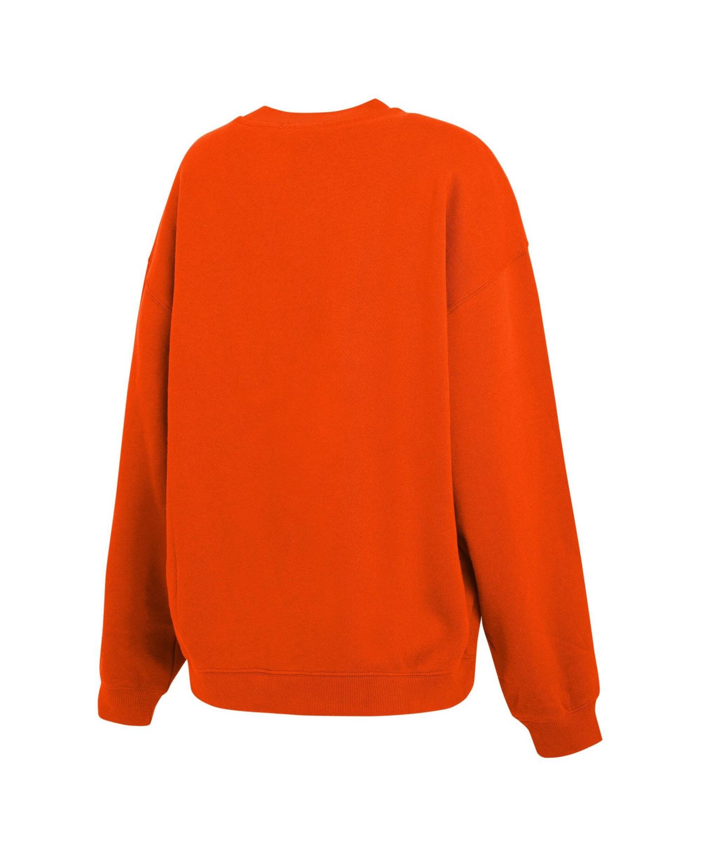 Женская толстовка WEAR by Erin Andrews Orange WNBA Oversized Team Fleece — фото 4