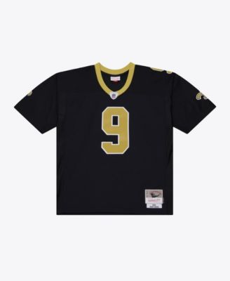 Men's Drew Brees Black New Orleans Saints Big Tall 2009 Legacy Retired Player Jersey