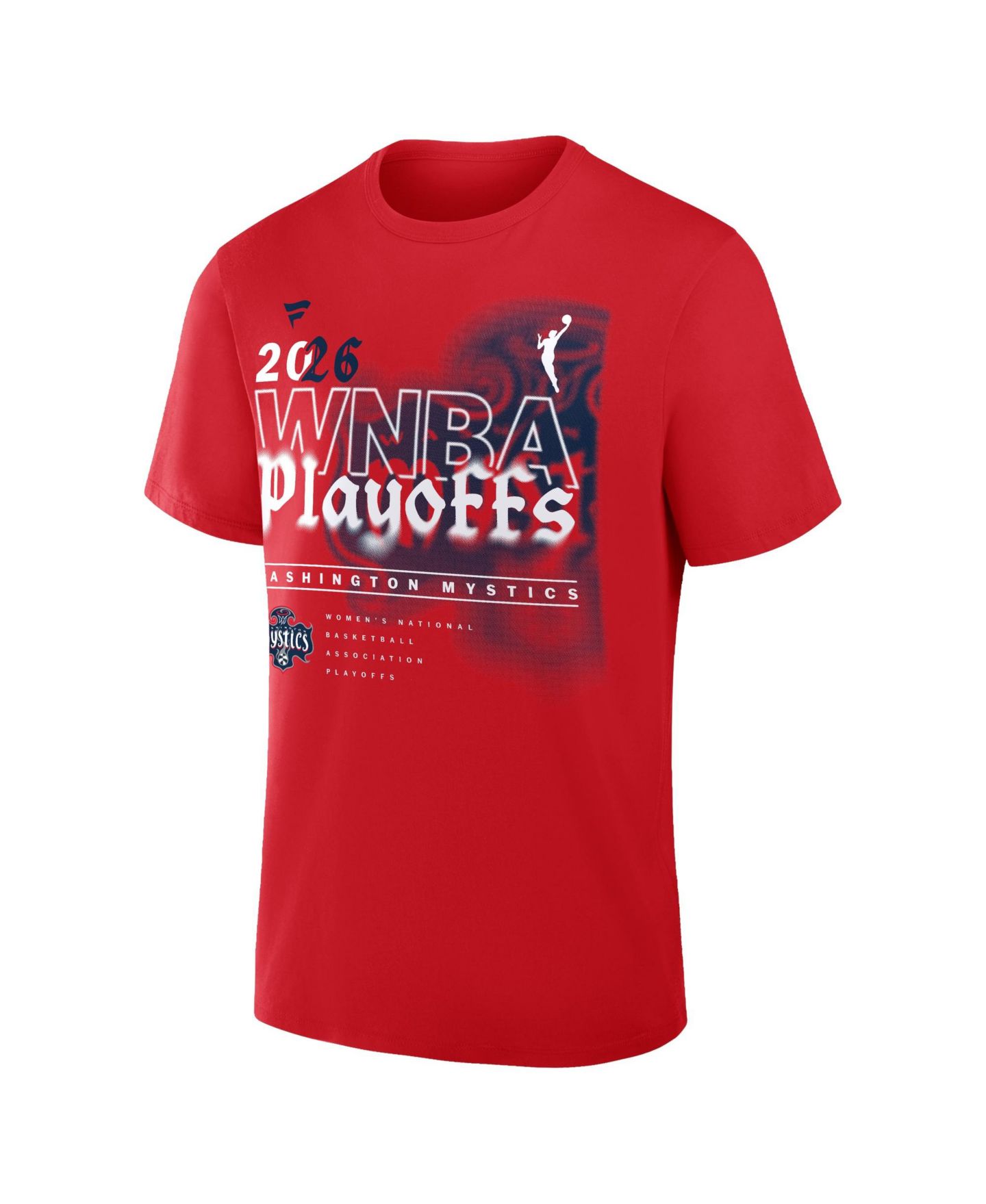 Мужская футболка Fanatics Red Washington Mystics 2026 WNBA Playoffs — фото 3