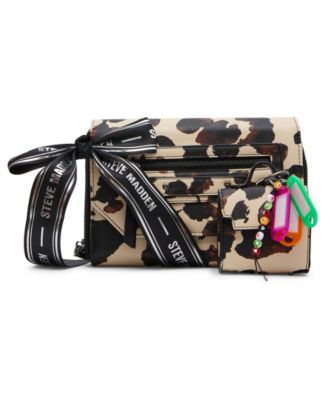 Carli Faux Leather Crossbody Wallet with Zipper Pocket
