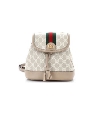 Mini Ophidia Flap Backpack GG Coated Canvas