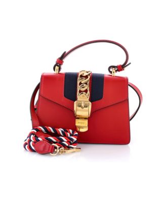 Mini Sylvie Top Handle Bag Leather