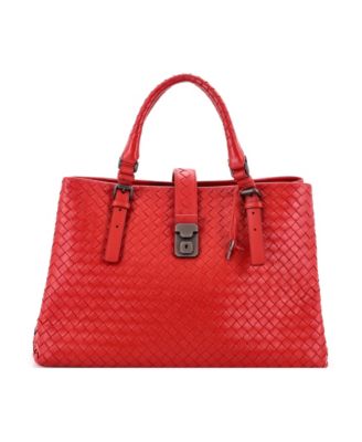 Medium Roma Bag Intrecciato Nappa