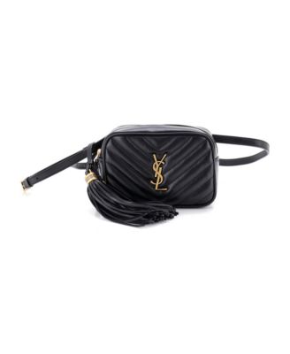 Lou Chevron Matelasse Adjustable-Strap Leather Belt Bag