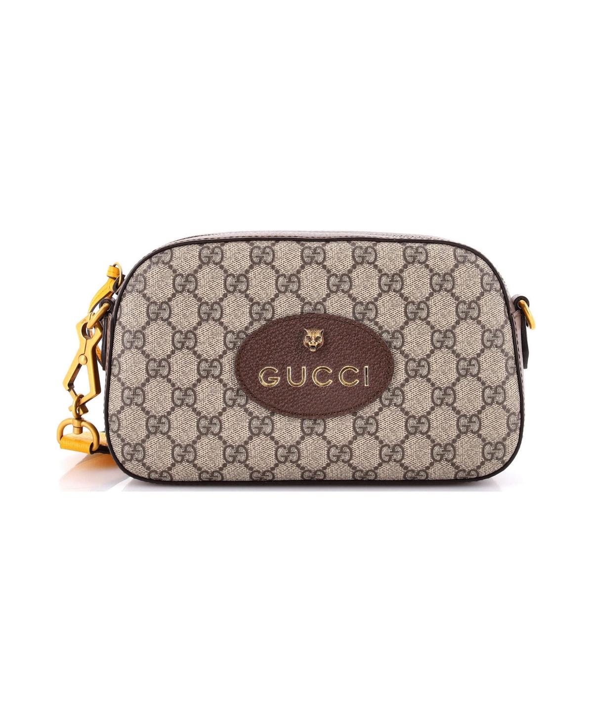 Pre-Owned Gucci Neo Vintage Camera Messenger Bag Gg Coated Canvas - Brown