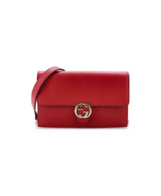 Interlocking Wallet on Chain Leather