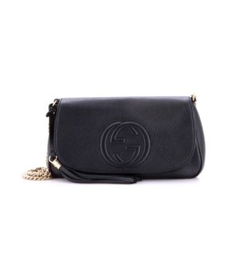 Medium Soho Chain Crossbody Bag Leather