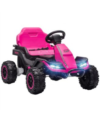 24V Kids Ride-On UTV with Remote Control, 4-Wheel Suspension & Dual Motors, 66 lbs Capacity, Ages 3-6