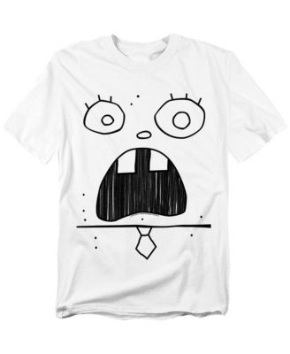 Men's and Women's Doogle Face Graphic Classic-Fit T-Shirt
